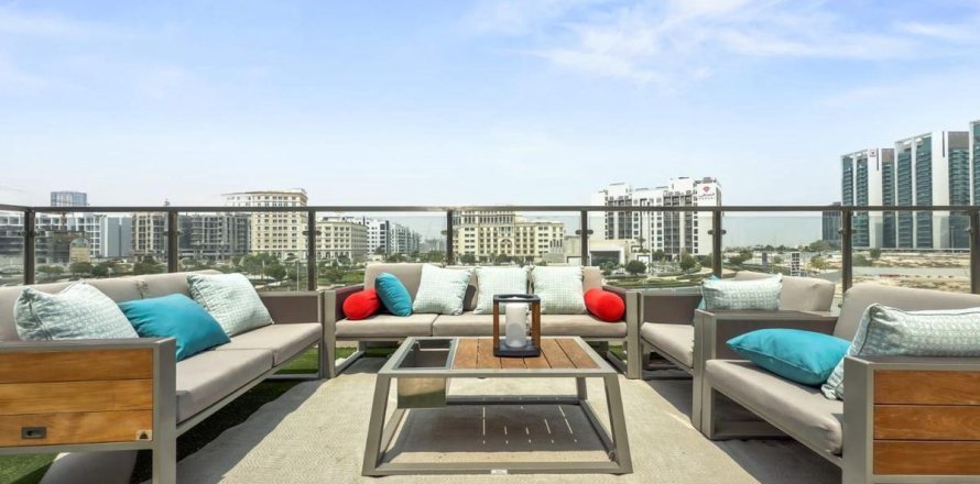 Apartament në Arjan, Dubai, Emiratet e Bashkuara Arabe 1 dhomë gjumi, 110 m2. № 732903