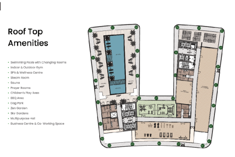 Apartamento en venta en Dubai Sports City, Dubai, EAU 1 dormitorio, 85.7 m2 № 738973 - foto 15