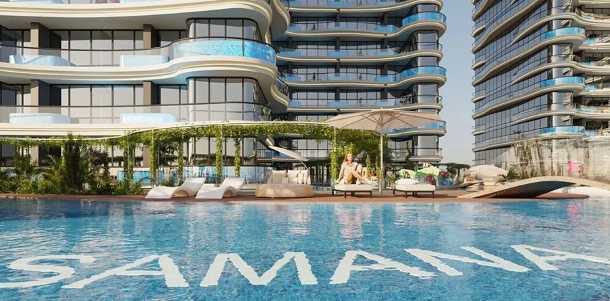 Apartmen di Majan, Dubai, UAE 1 bilik tidur, 71.1 meter persegi № 669924