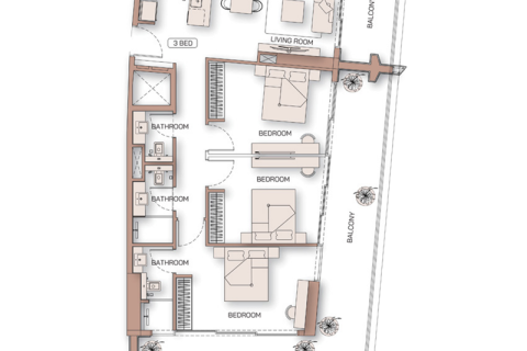 Al Jaddaf, Dubai, BAE’de satılık daire 1 yatak odası, 67 m&sup2; No 689686 - fotoğraf 7