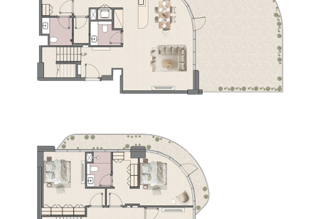 Apartament në Mina Al Arab, Ras Al Khaimah, Emiratet e Bashkuara Arabe 1 dhomë, 36 m2. № 689682 - Foto 9