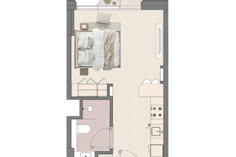 Apartament në Mina Al Arab, Ras Al Khaimah, Emiratet e Bashkuara Arabe 1 dhomë, 36 m2. № 689682 - Foto 5