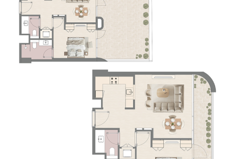Apartament në Mina Al Arab, Ras Al Khaimah, Emiratet e Bashkuara Arabe 1 dhomë, 36 m2. № 689682 - Foto 7