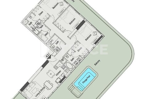 Apartamento para venda em Dubai, EAU 2 quartos, 126 m2 № 650544 - foto 26