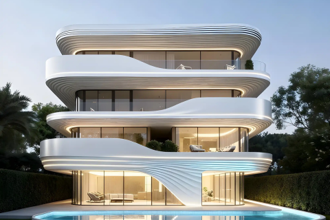 Villa Dubaijā, AAE 6 istabas, 534 m2 Nr. 650542 - attēls 8