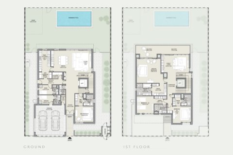 Villa zum Verkauf in Mohammed Bin Rashid City, Dubai, VAE 4 Schlafzimmer, 328 m2 Nr. 689922 - Foto 7