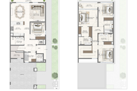 Vilë në Dubai South (Dubai World Central), Emiratet e Bashkuara Arabe 3 dhoma gjumi, 227 m2. № 689926 - Foto 4