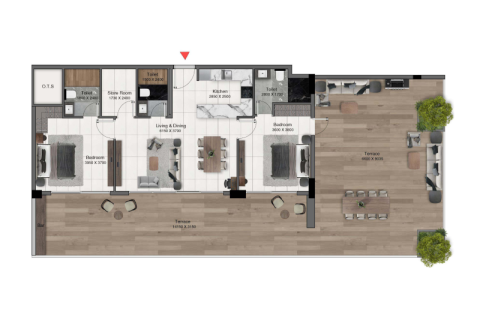 Appartement te koop in Jumeirah Village Circle, Dubai, VAE 1 slaapkamer, 76 vr.m., nr 689924 - foto 9