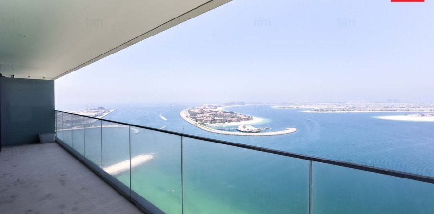 Apartment i Dubai Harbour, Dubai, UAE 3 soveværelser, 166.7 kvm № 641702