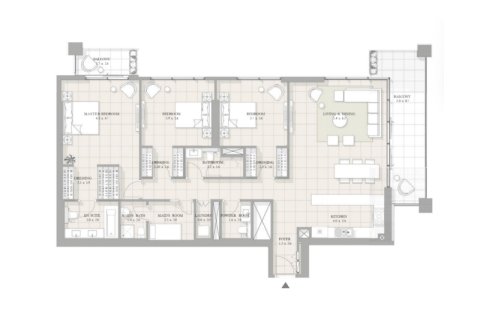 Apartament na sprzedaż w Bluewaters, Dubai, ZEA 1 sypialnia, 75 mkw., nr 689933 - zdjęcie 5