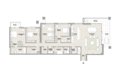 Apartament na sprzedaż w Bluewaters, Dubai, ZEA 1 sypialnia, 75 mkw., nr 689933 - zdjęcie 8