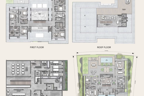 Al Reem Island, Abu Dhabi, UAE의 판매용 빌라 침실 5개, 980제곱미터 번호 689929 - 사진 22