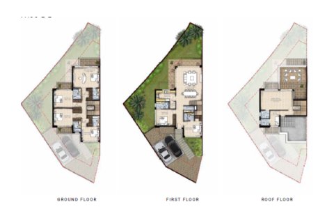 Townhouse til salg i DAMAC Hills (Akoya by DAMAC), Dubai, UAE 6 soveværelser, 386 kvm № 689928 - foto 11