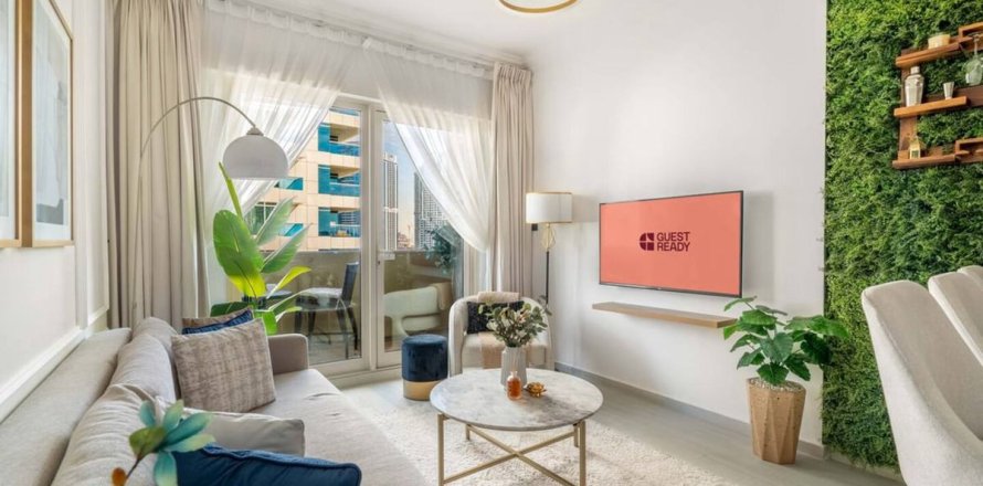 Apartmen di Dubai Marina, UAE 1 bilik tidur, 65 meter persegi № 689478