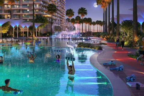 Apartmen di Damac Lagoons, Dubai, UAE 1 bilik tidur, 69 meter persegi № 707368 - foto 10