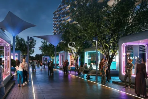 Apartmen di Damac Lagoons, Dubai, UAE 1 bilik tidur, 69 meter persegi № 707368 - foto 6