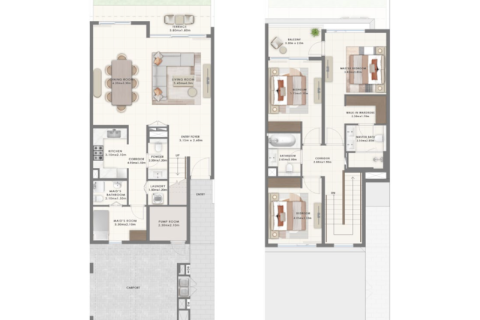 Купить таунхаус в The Valley, Дубай, ОАЭ 3 спальни, 232м2, № 689815 - фото 6