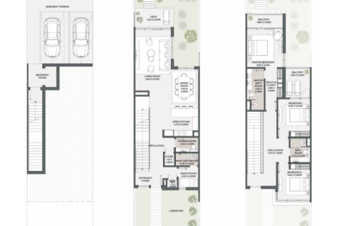 Купить таунхаус в Дубай, ОАЭ 3 спальни, 248м2, № 689814 - фото 6