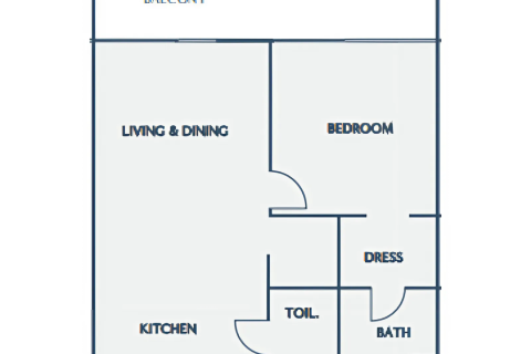 Dubai, संयुक्त अरब अमीरात में अपार्टमेंट, 1 बेडरूम, संख्या 689812 - फ़ोटो 5