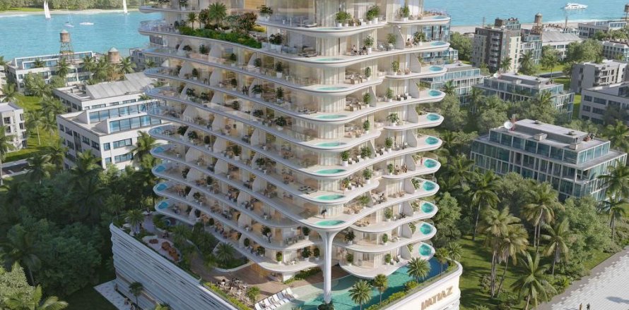 Apartman u Dubai, UAE 59 m2, 1 soba Br. 689810