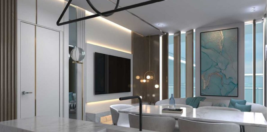Apartment in SAMANA SANTORINI in Dubai Studio City, UAE 1 bedroom, 81 sq.m. № 637219