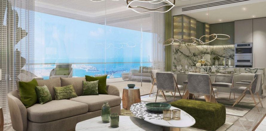 آپارتمان در Dubai Harbour، Dubai ، امارات متحده عربی 3 خوابه ، 195.6 متر مربع.  شماره 751925