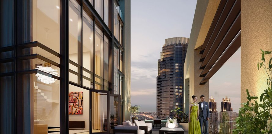 آپارتمان در Downtown Dubai (Downtown Burj Dubai)، Dubai ، امارات متحده عربی 1 خوابه ، 78 متر مربع.  شماره 704925
