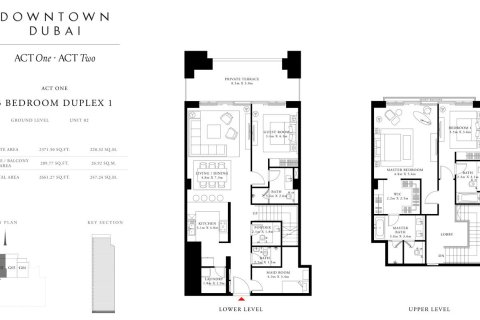 Apartment in ACT ONE | ACT TWO TOWERS in Downtown Dubai (Downtown Burj Dubai), UAE 1 bedroom, 56 sq.m. № 704924 - photo 3
