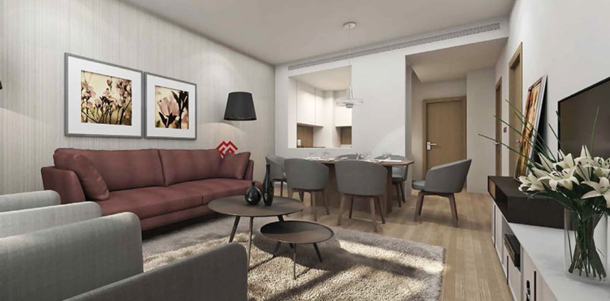 Apartmen di Arjan, Dubai, UAE 1 bilik tidur, 74.3 meter persegi № 727309