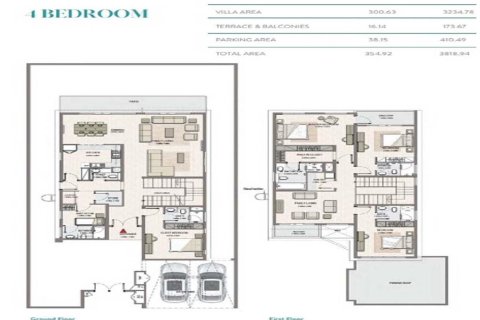 Huoneisto Mina Al Arab, Ras Al Khaimah, Arabiemiraatit 4 makuuhuonetta, 300 m2 № 656480 - kuva 2