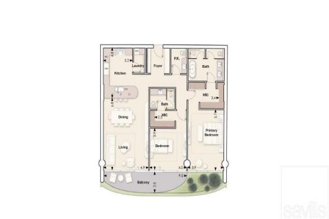 Пәтер Пальма Джумейра, Дубай, БАӘ-да 2 жатын бөлмелер, 174.01 м² № 761182 - фото 13