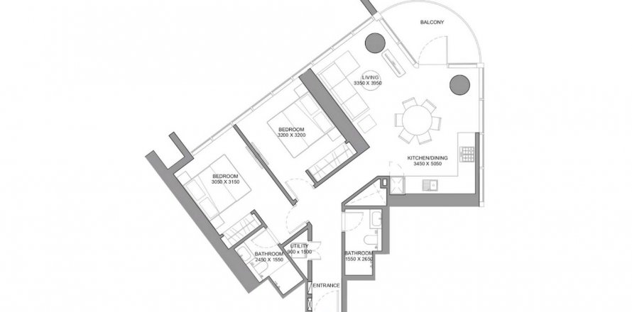 Apartment in SOBHA ORBIS in Motor City, Dubai, UAE 2 bedrooms, 91.69 sq.m. № 535565