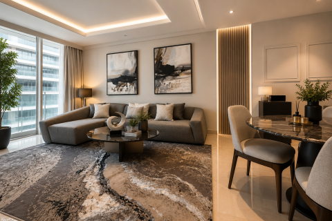 Byt v Dubai Harbour, Dubai, SAE 1 ložnice, 67.45 m² Č.: 750848