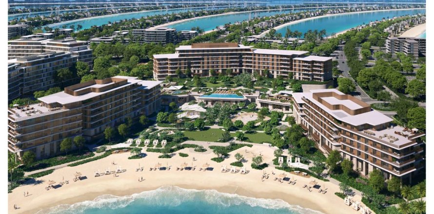 Palm Jebel Ali, Dubai, UAE의 아파트 침실 1개, 74.8제곱미터 번호 752012
