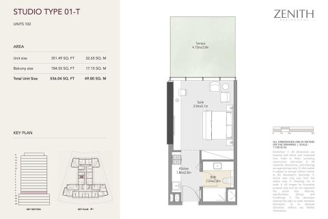 Купить квартиру в Dubai Sports City, Дубай, ОАЭ 1 комната, 40м2, № 728457 - фото 2