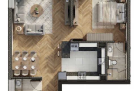 Lakás itt: Dubai South (Dubai World Central), EAE, 1 szoba, 43 m², azonosító: 728455 - fénykép 9
