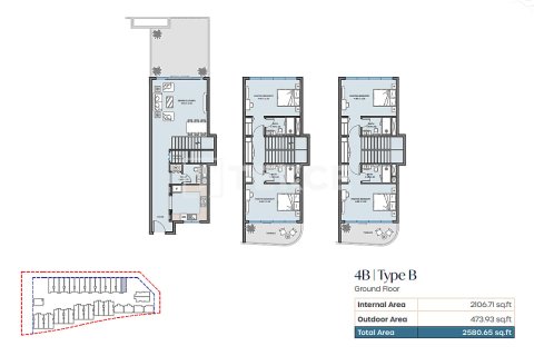Shtëpi në qytet në Khalifa City, Abu Dhabi, Emiratet e Bashkuara Arabe 4 dhoma gjumi, 179 m2. № 701963 - Foto 30