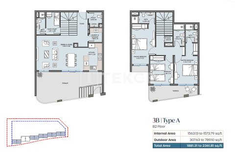 Shtëpi në qytet në Khalifa City, Abu Dhabi, Emiratet e Bashkuara Arabe 3 dhoma gjumi, 179 m2. № 701964 - Foto 29