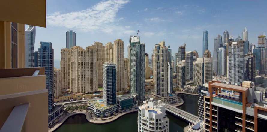Dubai Marina、Dubai、UAEにあるマンション 1ベッドルーム、71.3 m2 No705813