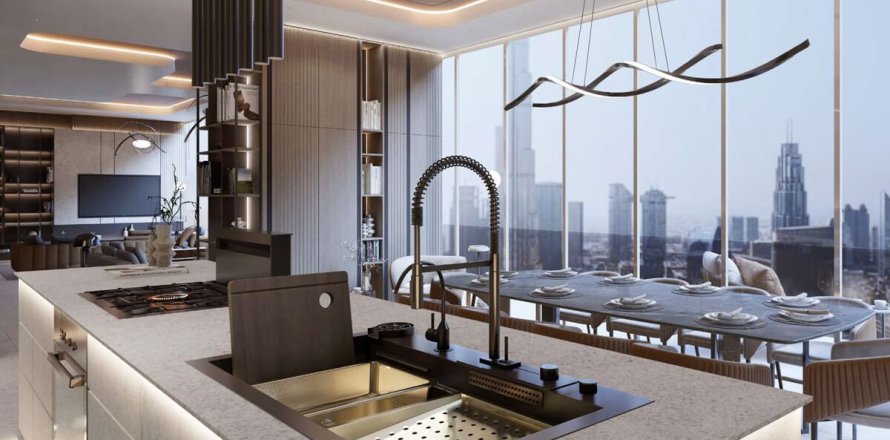 Lägenhet i Downtown Dubai (Downtown Burj Dubai), Dubai, UAE 1 sovrum, 68.7 kvm Nr. 699985