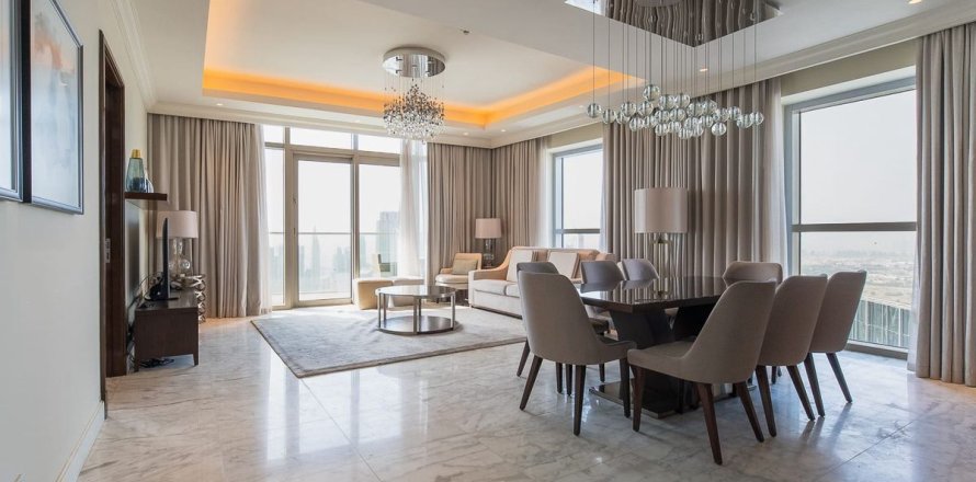 Huoneisto Downtown Dubai (Downtown Burj Dubai), Arabiemiraatit 2 makuuhuonetta, 148.8 m2 № 652346