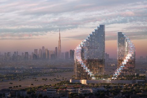 Apartmen di Binghatti Flare di Jumeirah Village Triangle, Dubai, UAE 40 meter persegi № 728949