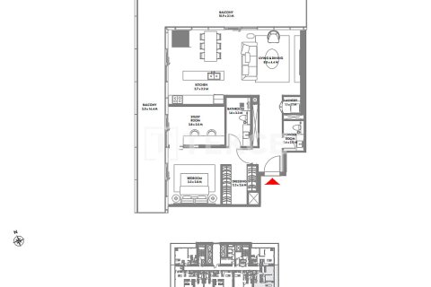 Διαμέρισμα σε Dubai Harbour, ΗΑΕ 4 υπνοδωμάτια, 368 τ.μ. Αρ. 699561 - φωτογραφία 21