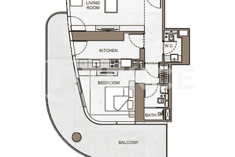 Byt v Business Bay, Dubai, SAE 1 pokoj, 44 m² Č.: 699563 - fotografie 9