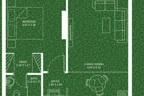 Apartment in SPORTZ BY DANUBE in Dubai Sports City, UAE 1 bedroom, 59 sq.m. № 637045 - photo 4