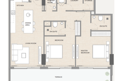Dubai, BAE’de satılık daire 1 yatak odası No 689673 - fotoğraf 8