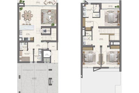 The Valley, Dubai, BAE’de satılık townhouse 3 yatak odası, 151 m&sup2; No 689679 - fotoğraf 4