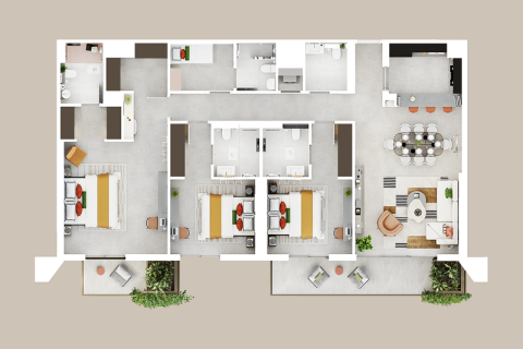 Dubai Land, Dubai, BAE’de satılık daire 1 yatak odası, 83 m&sup2; No 689678 - fotoğraf 16