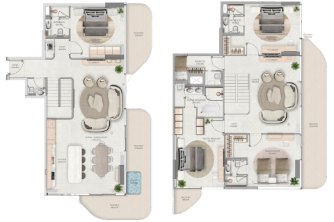 Dubai, BAE’de satılık daire 1 yatak odası, 70 m&sup2; No 689675 - fotoğraf 10