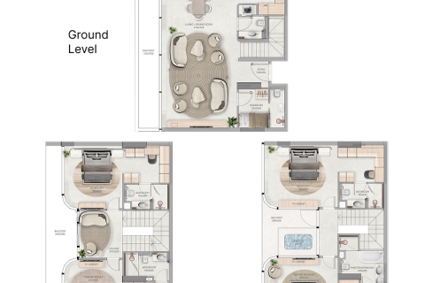 Dubai, BAE’de satılık daire 1 yatak odası, 70 m&sup2; No 689675 - fotoğraf 11